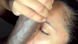 He Cums Early While Devouring His Huge Cock - Amateur Couple Nysdel