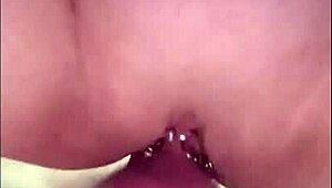 kiwi milf, such a dirty slut, toys with glass beads. her creampie fuck left me shaking with need!