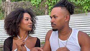 I felt sparks giving a ride to a stranger from the beach. Bruninha Surfistinha joined us at home for wild fun.