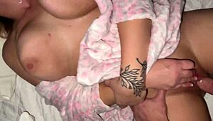 wow, big tit milf gets multiple orgasms on huge cock and toy 😍