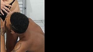 Joao o Safado gets a wild blowjob from Pernocas on the balcony for all neighbors