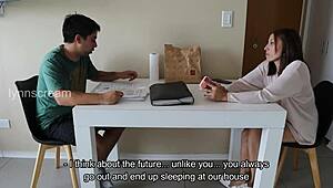 My Best Friend's Studious Boyfriend Sneaks Cum on My Ass When She's Away Ft. Nicord