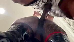 Cruella was craving some huge BBC action, ya know? 😈 That ass took a pounding!