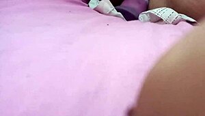 Sliding my fattest dildo deep into my tight Argentinian backside