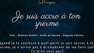 I’m Addicted To Your Cum! French Audio JOI Craves It Now!