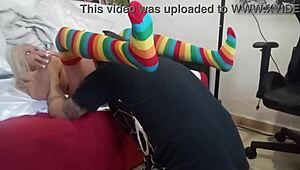 I’m Fodendo uma Loira Crente Sex Toy, Feels So Real!