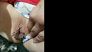 kiwi milf, such a dirty slut, toys with glass beads. her creampie fuck left me shaking with need!