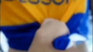 hermanastra con tetas perfectas 18 con uniforme se desnuda y me enseña su culo hacemos el amor