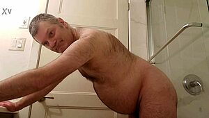 Nude Martin Lavallée Sodomizes Himself With Dildo In Bathroom!