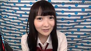 Japanese amateur babe gives steamy blowjob and fucks with toys in wild session