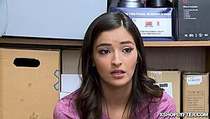 Come see Shoplyfter Emily Willis take a huge cock down her throat!