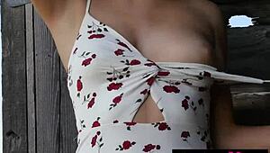 jenessa dawn shows off her nude body on the farm