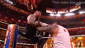 kevin owens and sami zayn battle the usos for wwe tag team title at wrestlemania 39