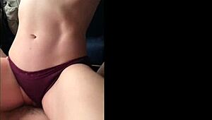 Couple dominates train cabin with rough banging on Amtrak ride.