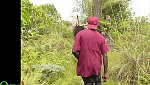 Could I Resist Fucking This Stunning Milf in the Bush?