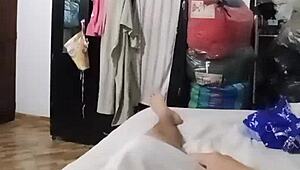 neighbor secretly recording while i suck his monster cock – hope husband doesn't find out