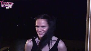 Daisy Garcia fucks Seth for cheerleader squad with anal creampie