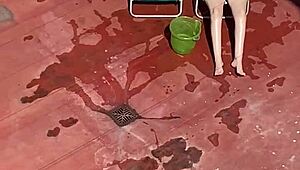 哟，偷窥火辣阿根廷邻居晒太阳！😎