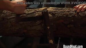 Lesbian slaves dominated by mistress!