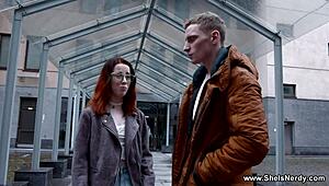 Skinny Teen 18+ Lottie Magne Polishes Fat Cock in Hardcore