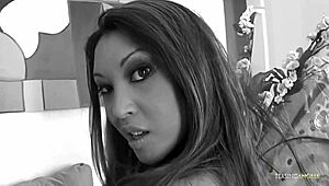 Nautica Thorn takes a thick cock deep in her shaved pussy and mouth, pure ecstasy