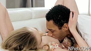 Young Teen in Filthy Rough Fucking with Sloppy Oral and Ball Licking