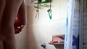 From bathroom to bed, covering my stepmom's face - wanna see how?