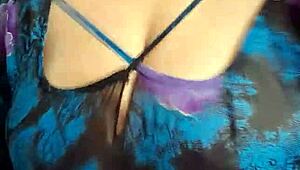 Mature Blonde With Big Natural Tits And Pussy Lips Masturbates In Shorts