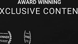 嘿，金发荡妇Angelika Grays能应付两个大鸡巴的深肛吗？