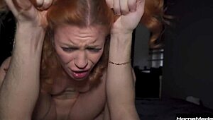 The floor got soaked as she kept cumming hard