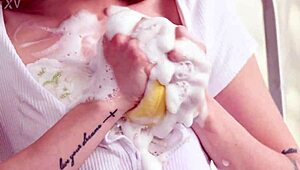 Stunning Cleaner Tiffany Tatum Takes Messy Facial from BBC Client in Wild Action