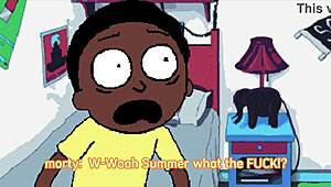 ready to escape the ghettoverse with big tits and ass in this hentai adventure?