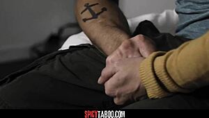 Horny Stepmom Begs Stepson to Impregnate Her Tight Pussy