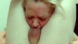 My Bitch Swallowing My Dick Deep Like A Total Whore