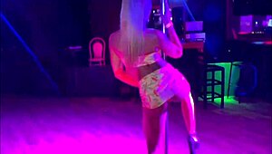 yo, this married brunette gets so naughty at the swing house, unbelievable!