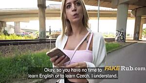 Prague Princess Flashes for Cash in Wild Dash!