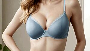 ai generated women's lingerie catalog showcase