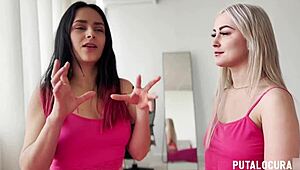 Lisi Kitty And Dulce Caramelo Seduce Torbe For Hard Fucking