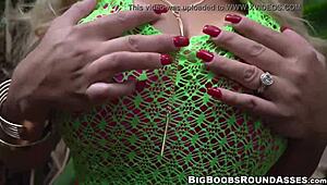 Curvy milf with big tits swallows dick and rides like a pro.