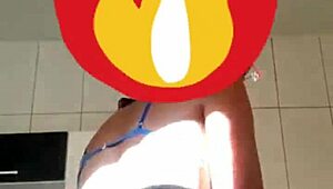 My young wife dancing funk in Brazil. What a captivating sight!