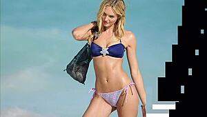 b sexy bikini show with a personal touch, kinda messed up but hot