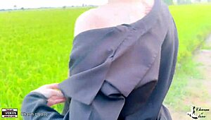 uhh, me n my girl gettin it on in a rice field, ya know?