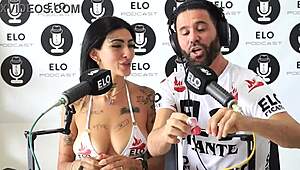 mica dellorto enters the spicy casting room