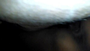 Big Ebony Beauty Takes Monster Cock Creampie