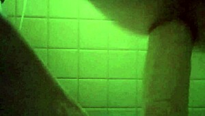 how does she manage to pleasure herself with such a huge dildo insertion?