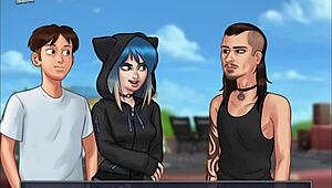 i accidentally skipped summertime saga episode 154 today