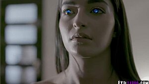 this redhead lesbian flick gets wild with shaved babes hitting orgasm in a full storyline movie