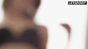 Hey, teen step sisters, wanna share my huge cock in a wild threesome?