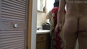 巴基斯坦继母被继子内射震惊