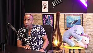 Compilados of Negro Top Delícia in sensual black BDSM cast